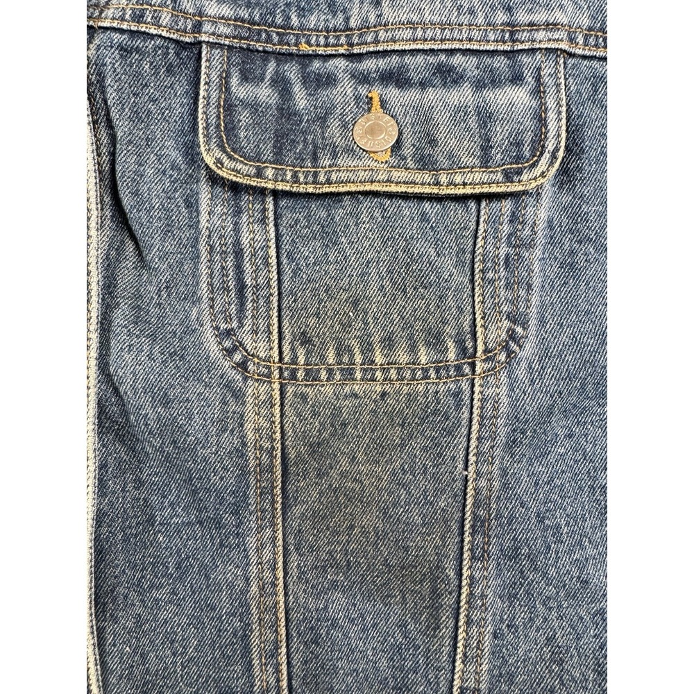 Vintage Disney Catalog Lady and the Tramp Embroidered Denim Trucker Jacket Large - Picture 5 of 10